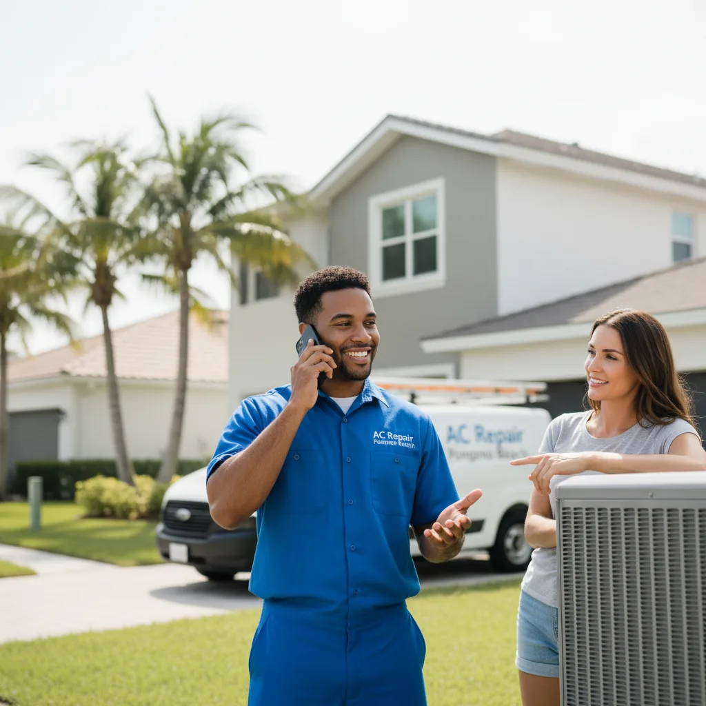 AC Repair Pompano Beach customer support in Exmore